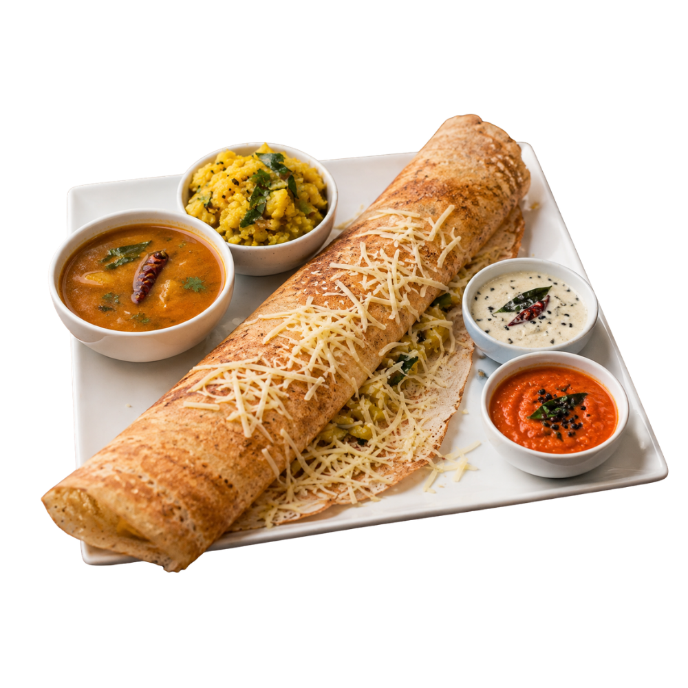 Cheese Masala Dosa