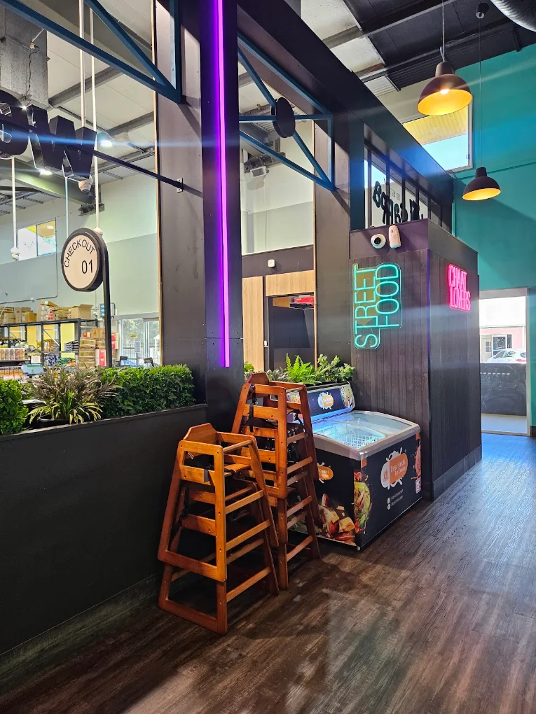 Golgappa Indian restaurant dining area in Upper Mount Gravatt